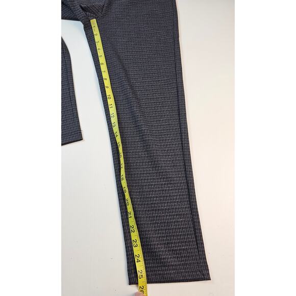 NWT Zac & Rachel PETITE PS black speckled red pull on pants comfort career - Picture 10 of 11